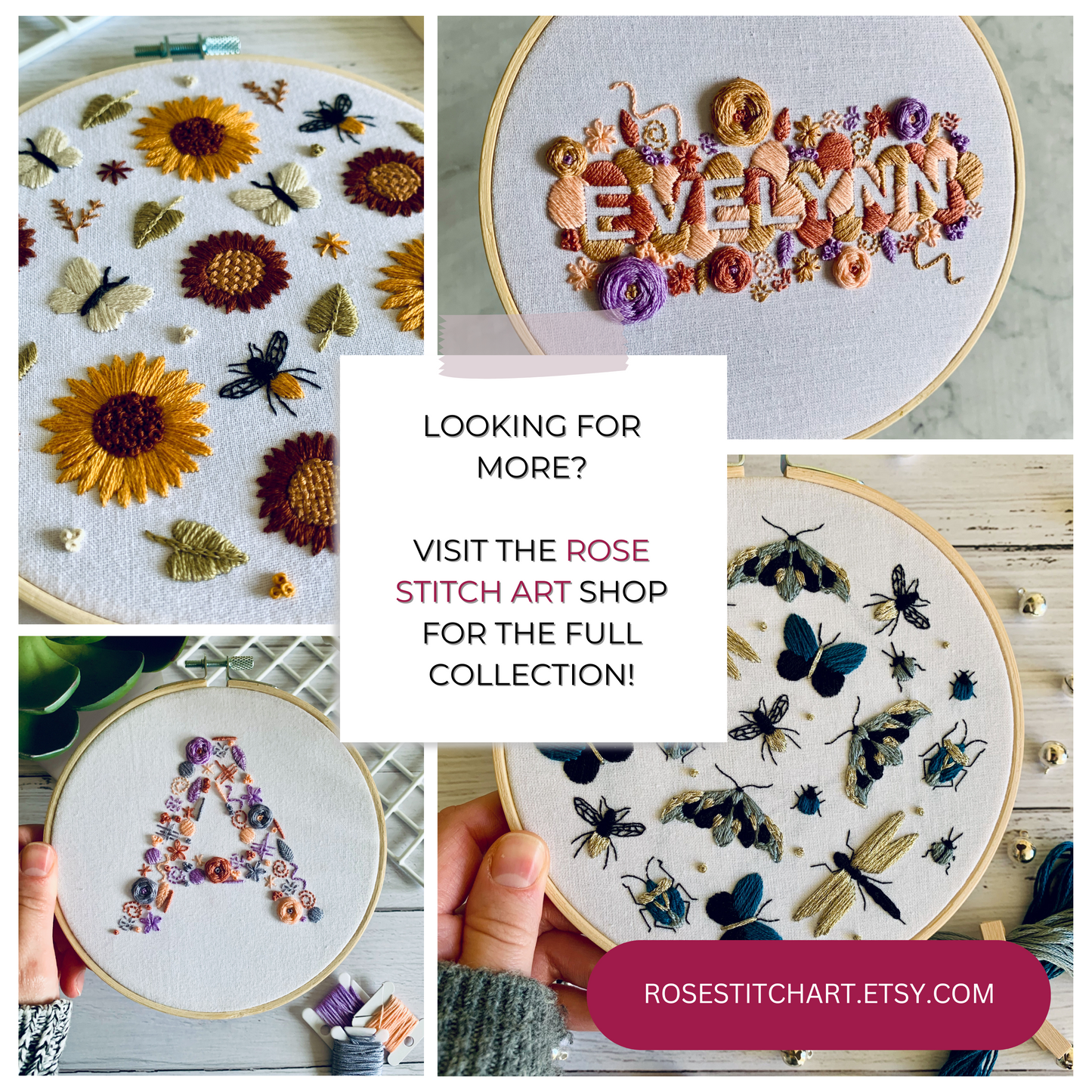 Pond Life Embroidery Kit - DIY Beginner Craft for Relaxation and Mindfulness. Winter Woodland Hand Sewing Pattern